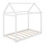 Twin Size Wooden House Bed-1155129547