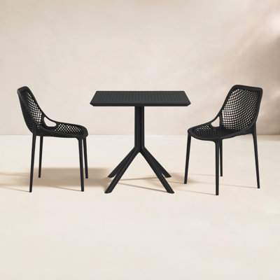 Farrah Square 2-Person Bistro Set