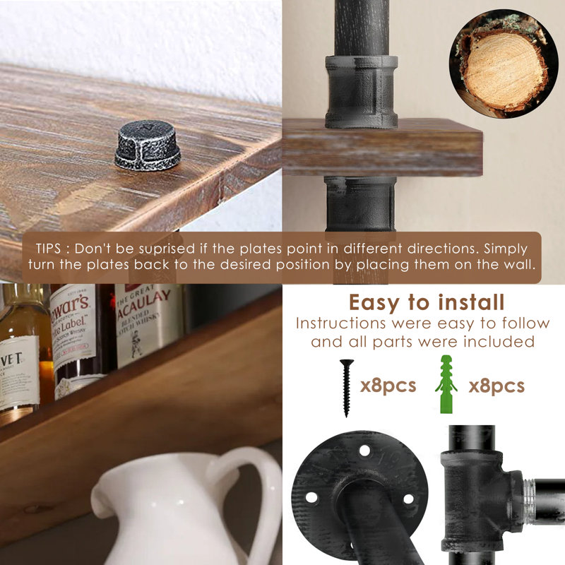 Edmanuel 2 Piece Floating Shelf