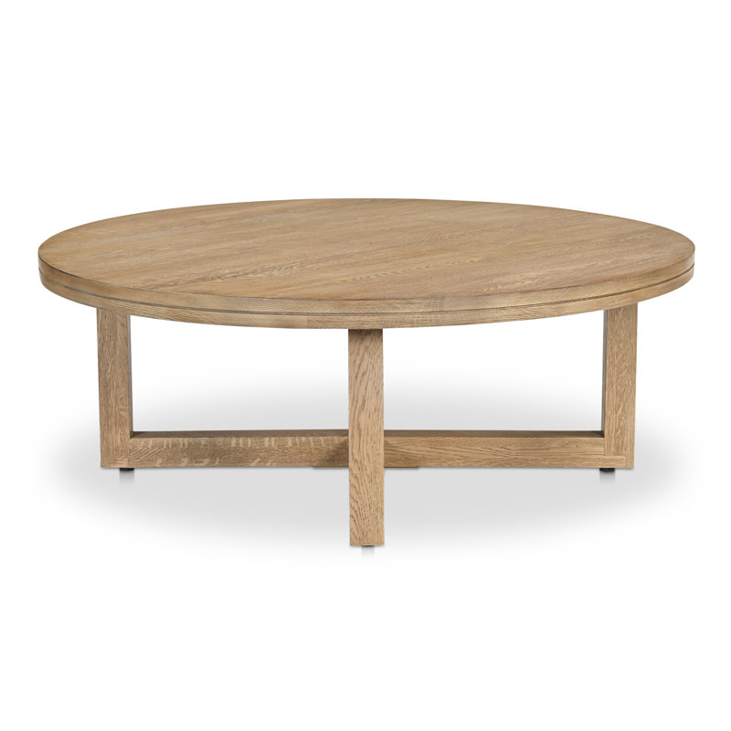 Joel Solid Wood Coffee Table, Natural
