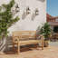 Uchiha Outdoor Teak Bench