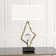 Abstract Lamp w/6" Crystal Sphere