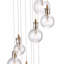 Annalie 10 - Light Brass Cluster Pendant