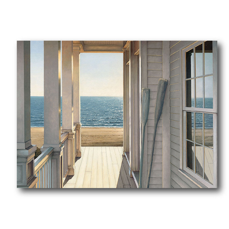 « serenity », reproduction d’impression sur toile tendue, H 16 po x l 20 po x P 1,5 po