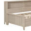 Lit de jour simple avec tablettes de rangement et 3 tiroirs, lit de jour-2029029986