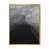 Toile à cadre flottant doré