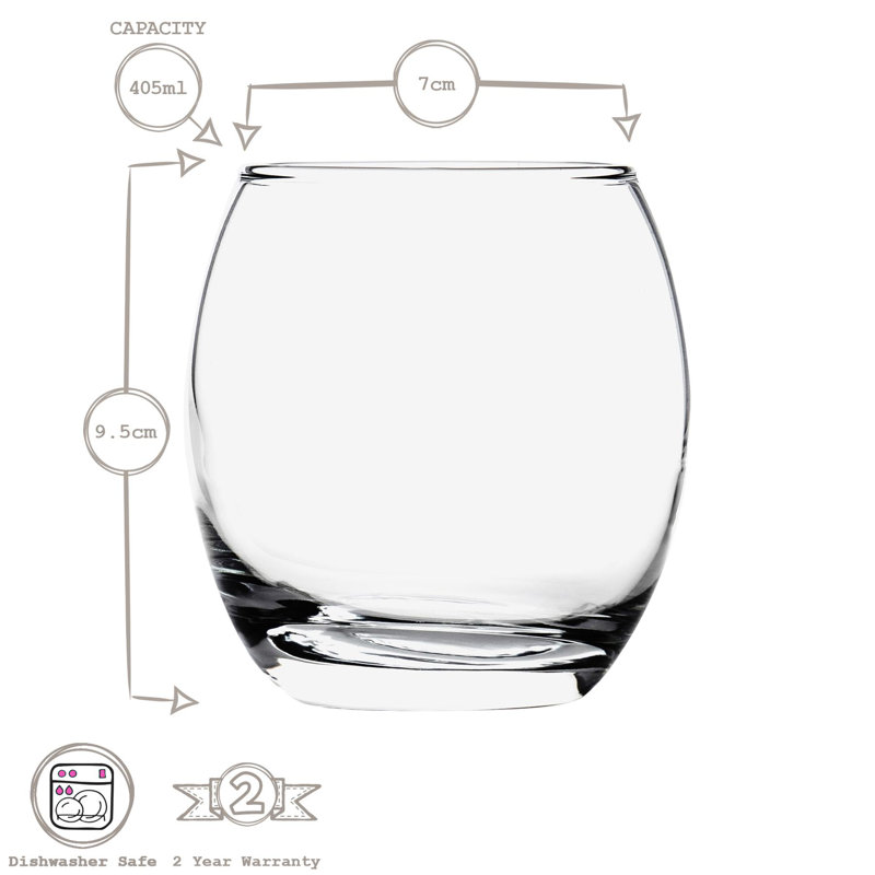 Glass Set, 405ml
