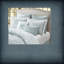 Ensemble de literie 100% coton Coastal Comfort, très grand blanc, hypoallergénique et très grand