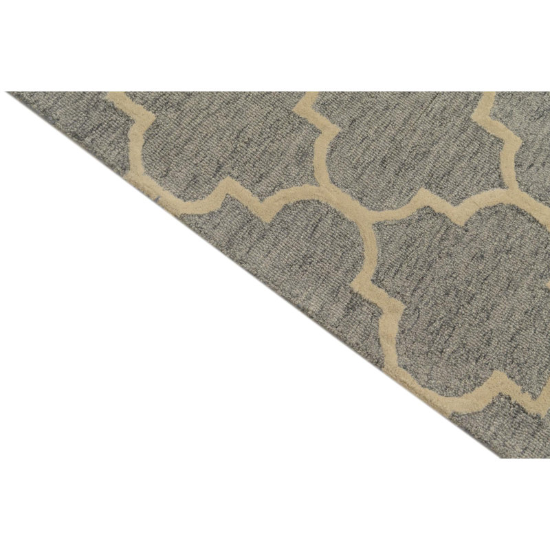 Tapis gris clair Otto