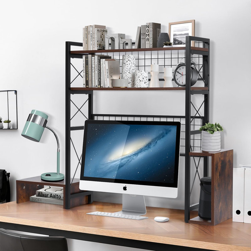 Solid Wood Desk Organiser