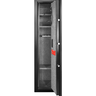 Armoire biométrique 5,51 pi cubes - mode silencieux pour rangement noir
