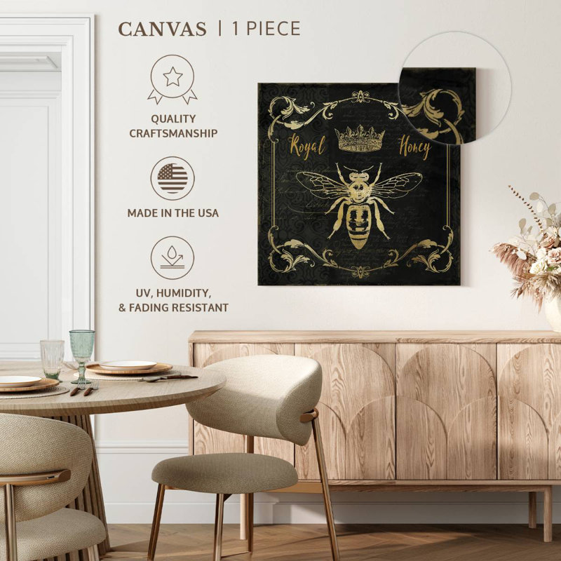 Abeille royale Brampt I, H 33 po x l 33 po