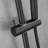 Topcraft Handheld Showerhead With 28-Inch Adjustable Slide Rail.-129047548