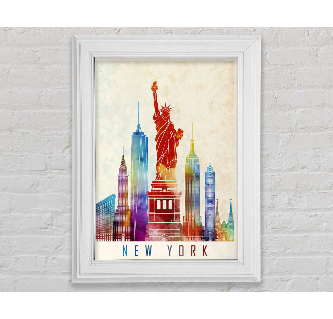 Regenbogen New York - Druck