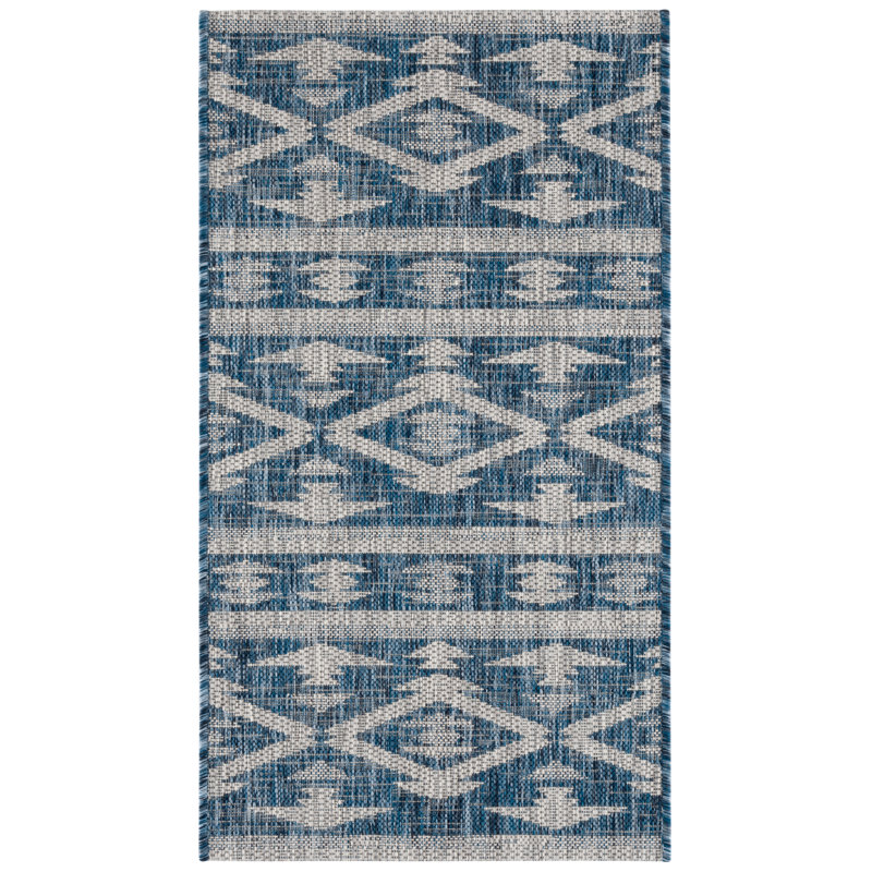 Amarien Southwestern Indoor/Outdoor Area Rug, Rectangle 2' x 3'7"