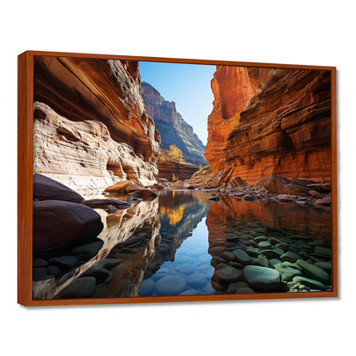 Canyon Enchantment River - Canyon Canvas Art