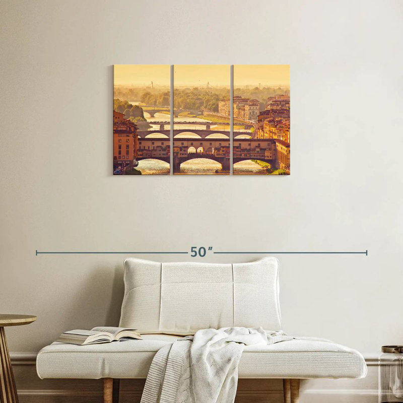 Lilie Ponte Vecchio, 20" H x 33" W