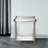 Serrina 18'' Glass Top Console Table