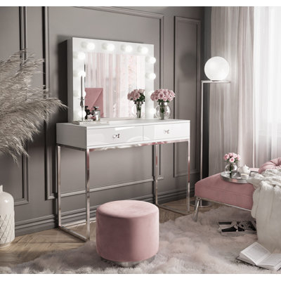 Alamae Dressing Table with Mirror
