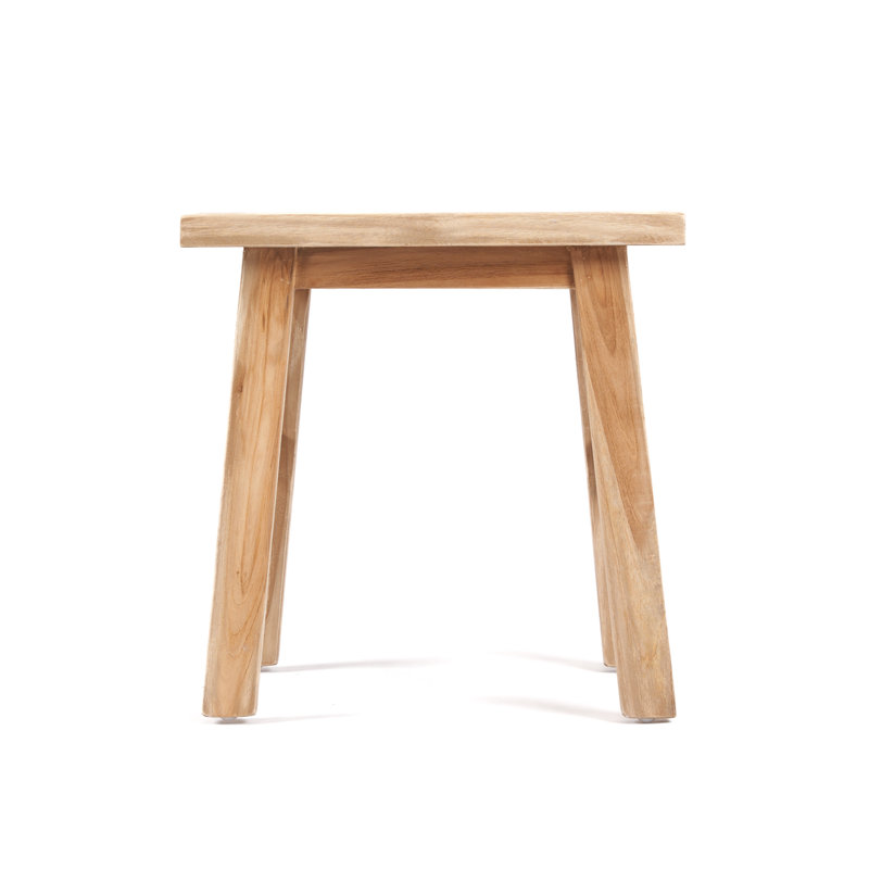 Cassano Solid Wood Accent Stool