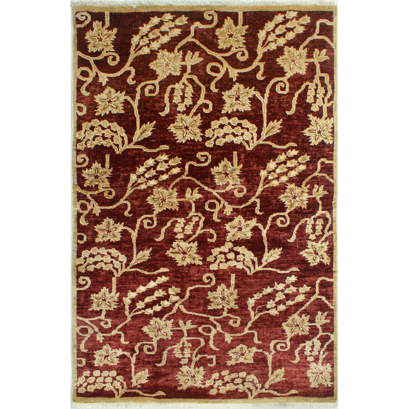 Isabelline Fine Chobi Wilton Beige Rug | Wayfair