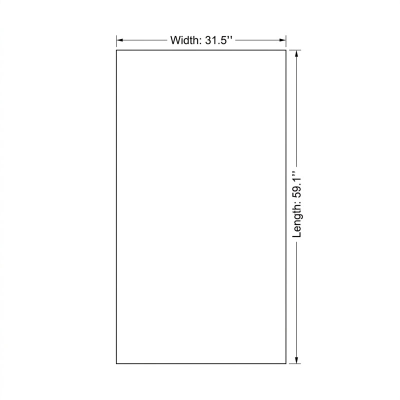 Tapis géométrique à carreaux crème et or (2,6 pi x 4,9 pi), Crème