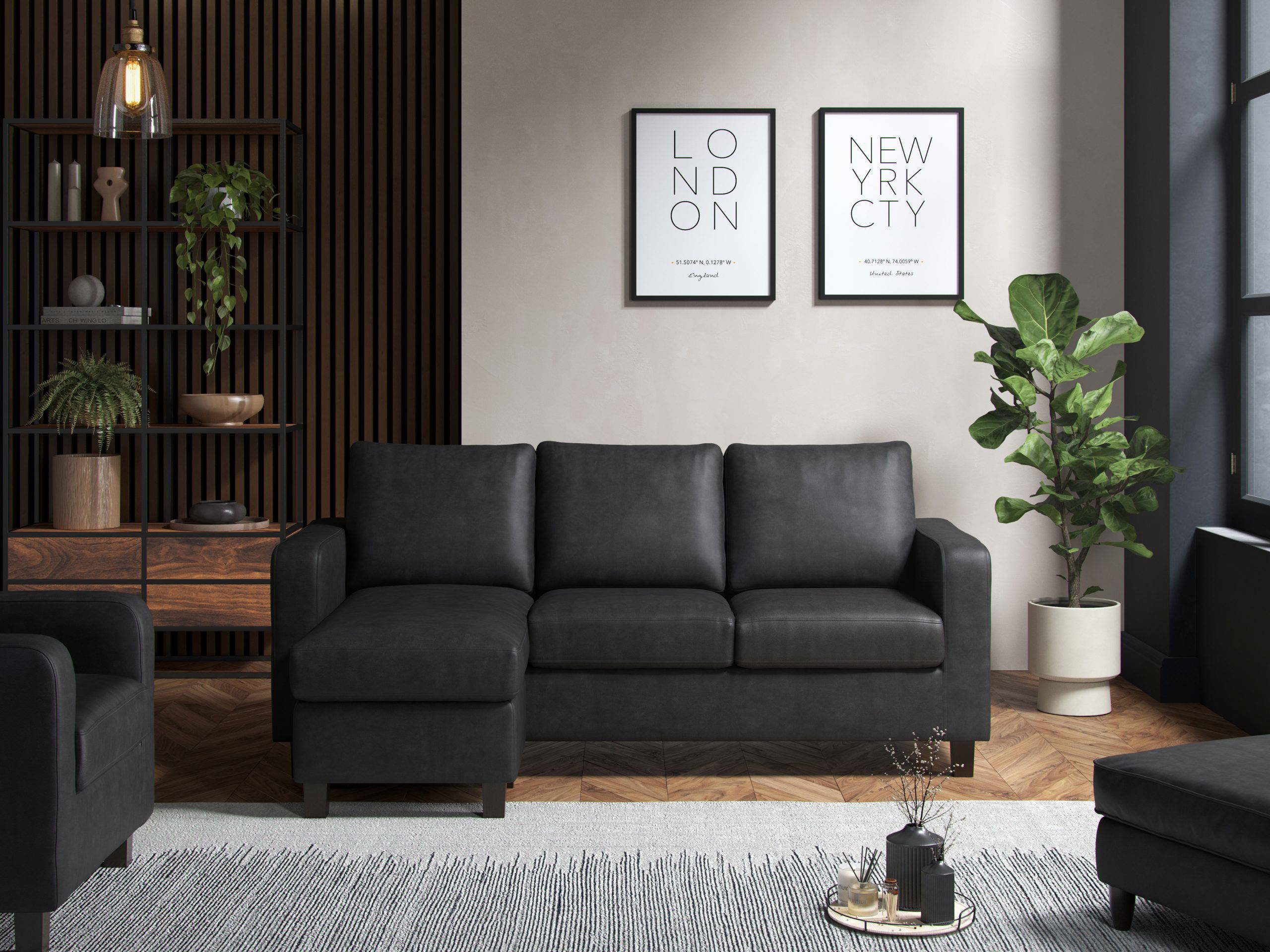 17 Stories Ava 3 Chaise Sectionals | Wayfair.co.uk