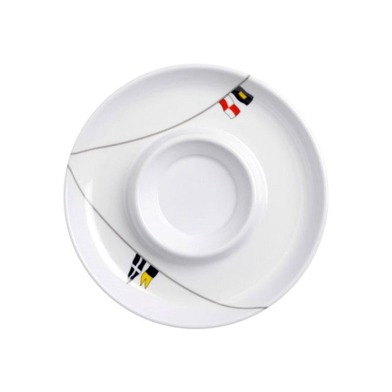 Brinkerhoff Melamine Teacup and Saucer