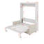 Lit escamotable double pleine grandeur avec coussin-260108444-260108445