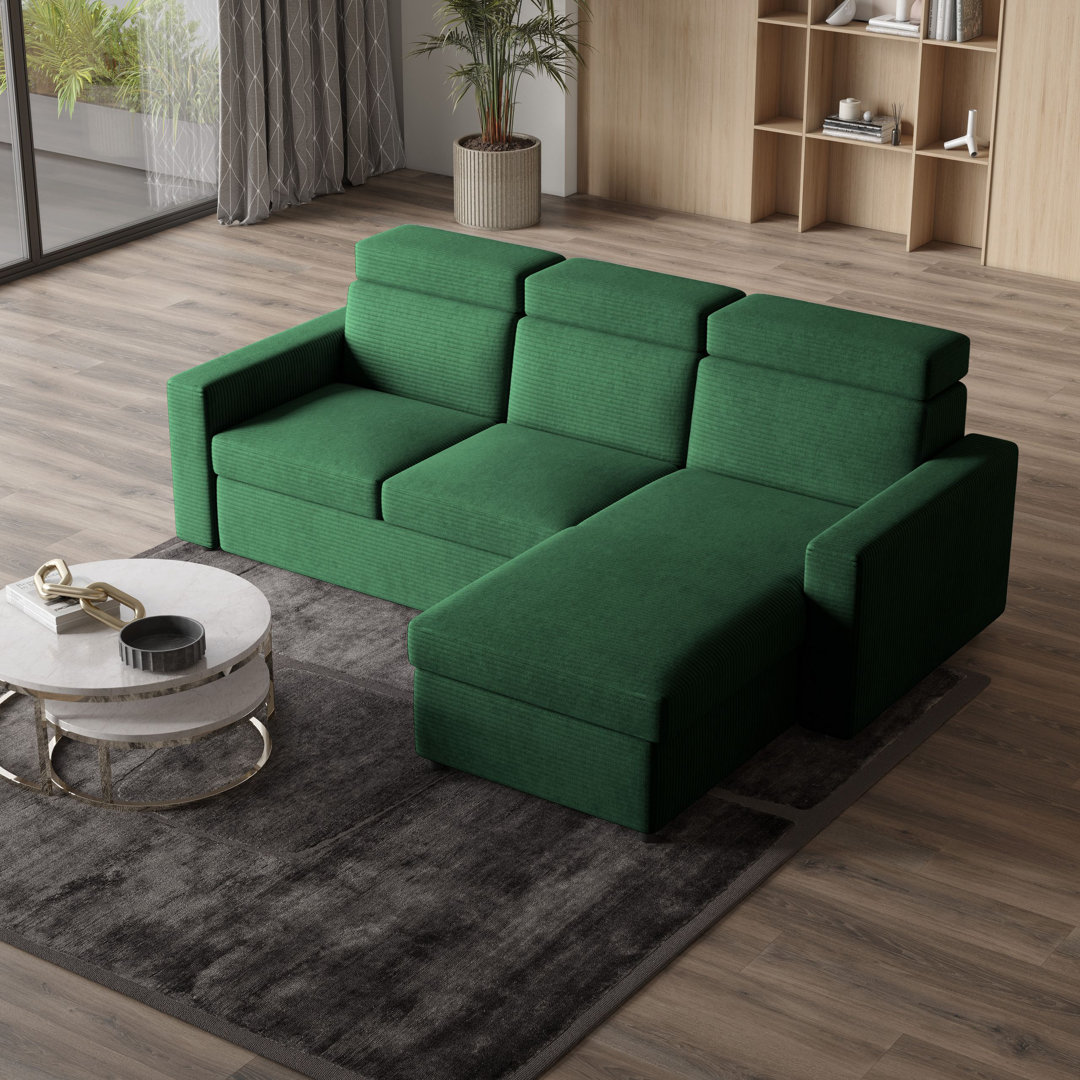 Ecksofa Sharray mit Bettfunktion