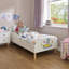 Kids White Toddler Bed – Mermaid