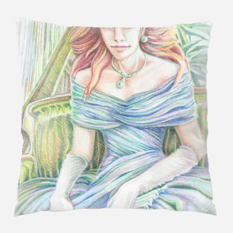 Housse et insert de coussin extérieur Delahunt, Intérieur, Microsuède