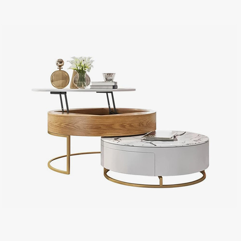 Darcey Nesting Coffee Table, Light Brown