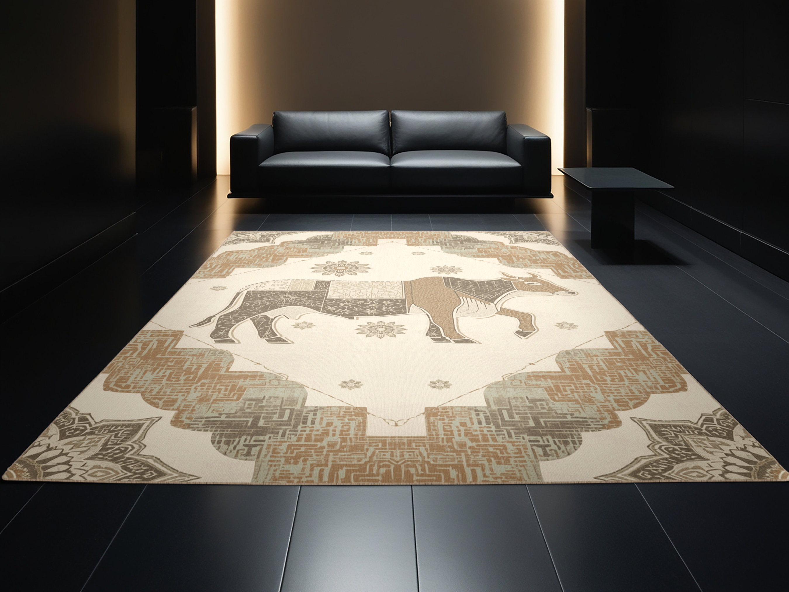 Wrought Studio Machine Washable Abaokoro Global Inspired Block Print ...