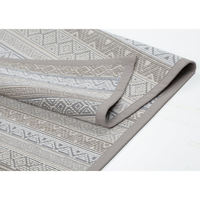 Mansbury Geometric Hand Woven Area Rug, Rectangle 140 x 200cm