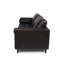 3 sièges en cuir de style Mid-Century, structure et dossier stables, pieds en bois massif, mousse haute résilience, l 85,87 po Profondeur x 35,03 po Largeur