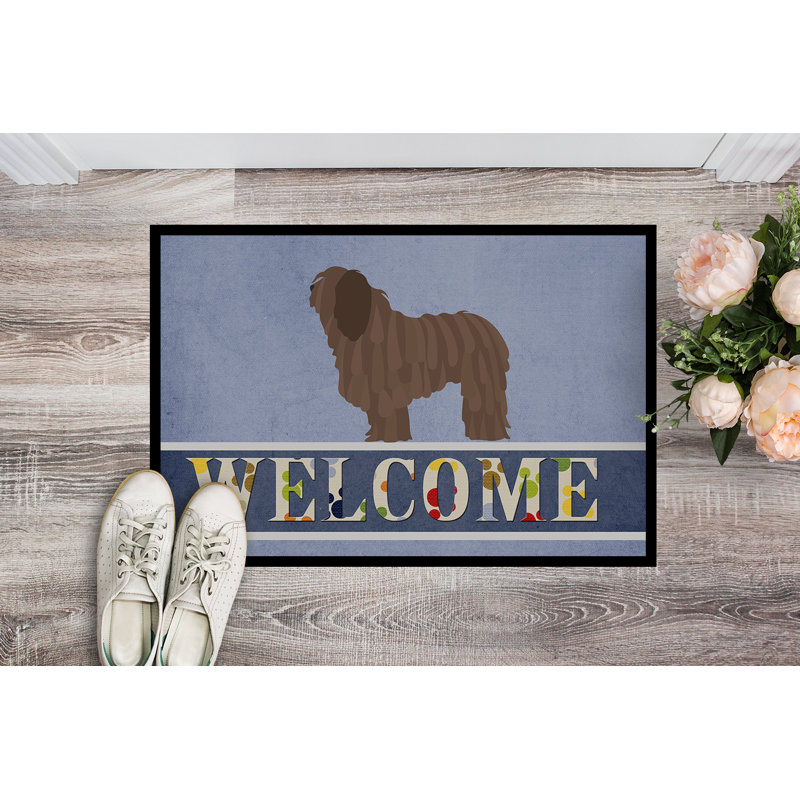 Non-Slip Outdoor Doormat, Rectangle 1'6" x 2'3"