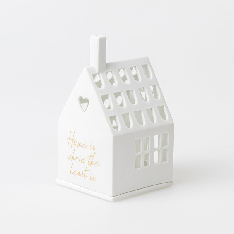 Maison de village en porcelaine - C'est chez soi qu'on se sent le mieux