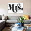 « mme », art textuel sur toile-72221886-72221880-32895812
