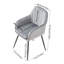 43.5cm H Velvet Upholstered Upholstered Back Armchair-2147166471