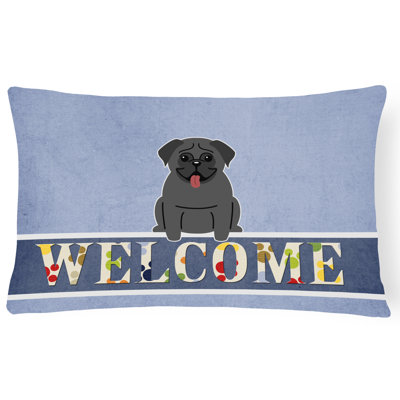  Coussin Pug Welcome
