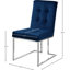 Chaise d'appoint en velours capitonné Chakevia-22830605-28747692