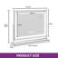 Aldrena Iron Rectangle Floor Mirror