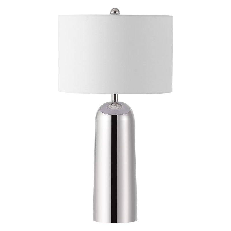 Lampe en travertin, Argent argent