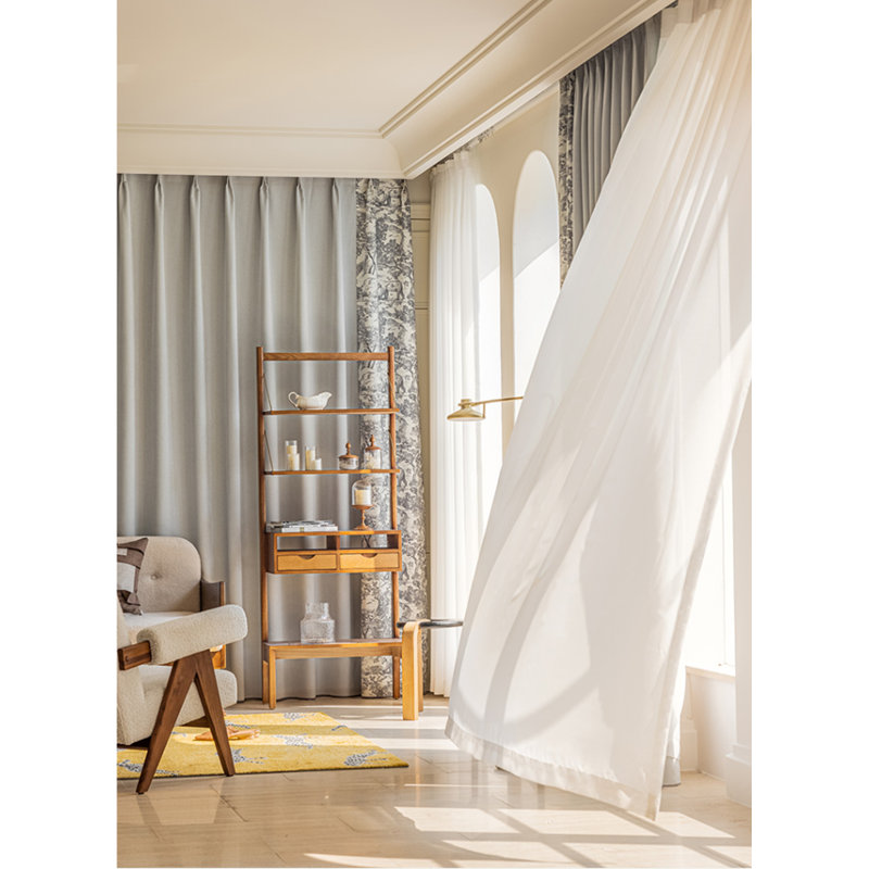 Velvet Room Darkening Curtain Pair, 50" W x 84" L, Gray