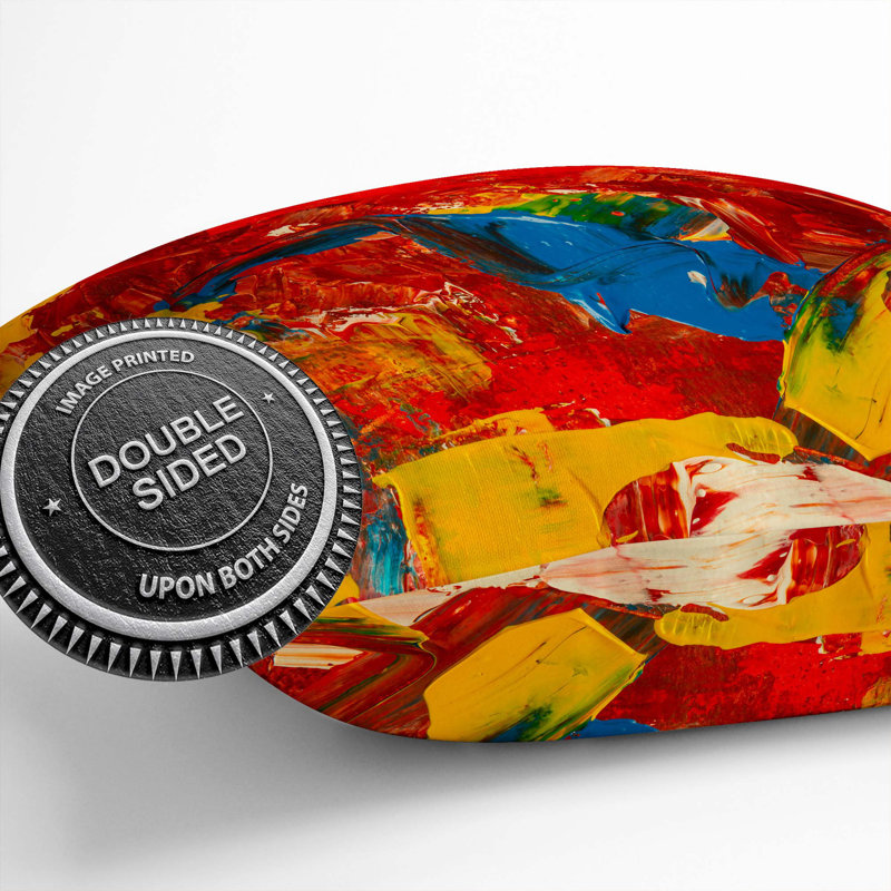 Abstract Square Cushion, 55 x 55 cm