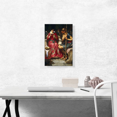 «Jason and Medea 1907» par John William Waterhouse, reproduction d'art sur toile tendue