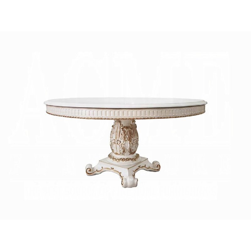 Table de salle à manger Vendome, Blanc