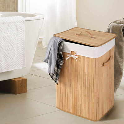 Bamboo Laundry Hamper