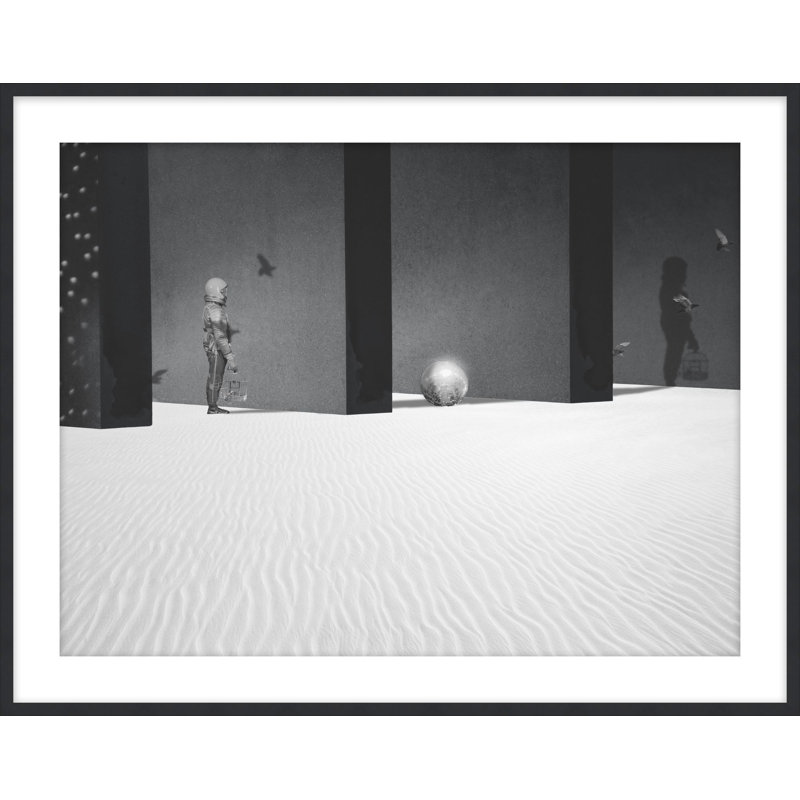 Shadows Of Doubt 1 Framed Print, 30.5" H x 37.5" W